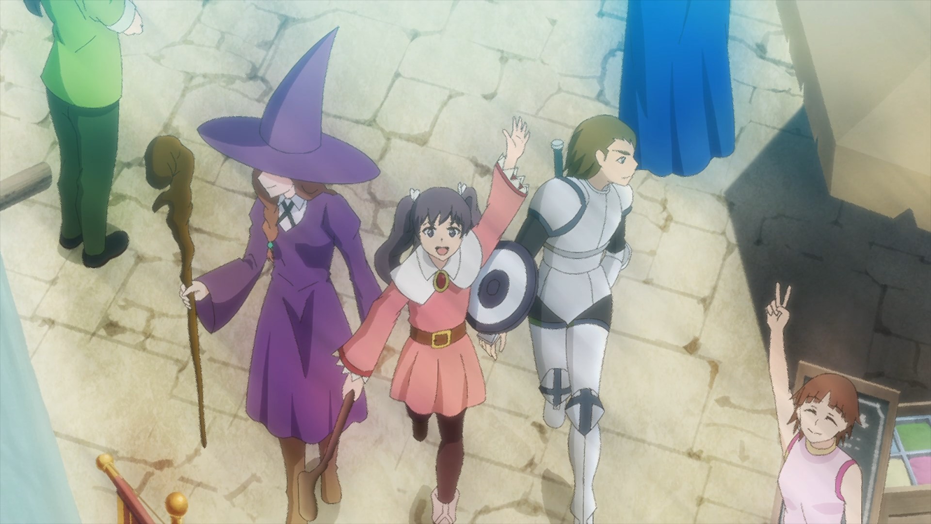 Кадры из Обычный мужчина средних лет и его журнал активности в VRMMO (2023)