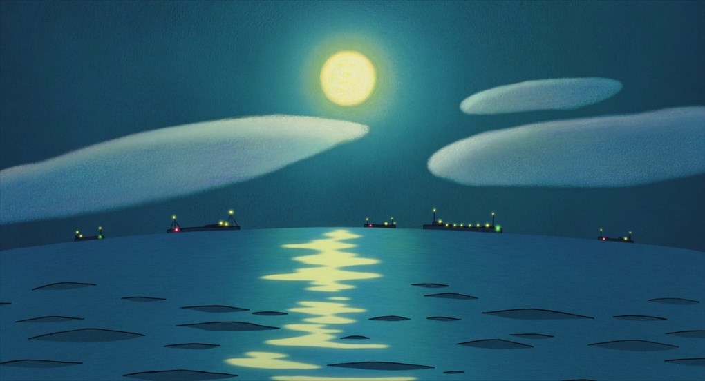 Кадры из Рыбка Поньо на утесе (2008)